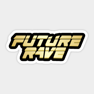 future rave merch Sticker